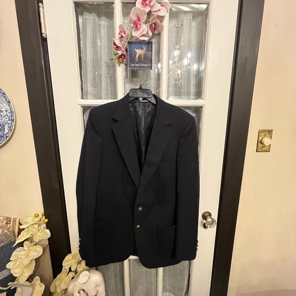 Burberry’s Dark Navy Blue Sports Jacket